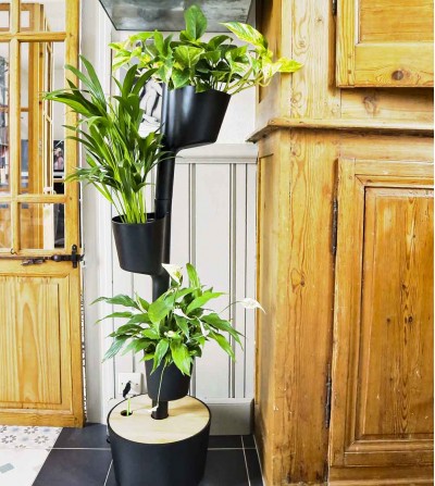 Amater 8 pièces pots de fleurs lents hydroponique-pot de jardinière à arrosage  automatique avec niveau - DIAYTAR SÉNÉGAL