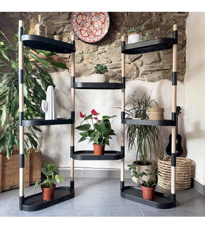 8-tray plant shelves
